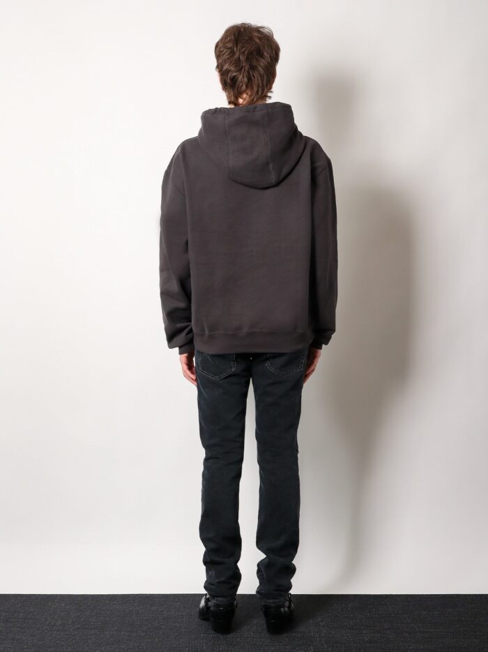 Saint Laurent Organic Cotton Sweatshirt With Frontal Logo Embroidery