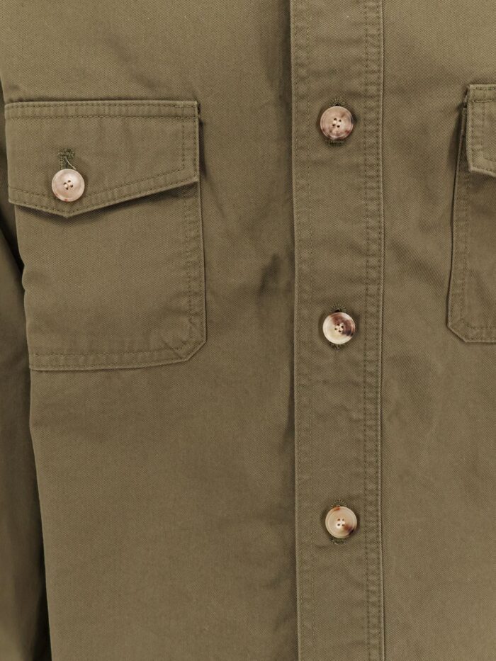 Saint Laurent Oversize Organic Cotton Shirt