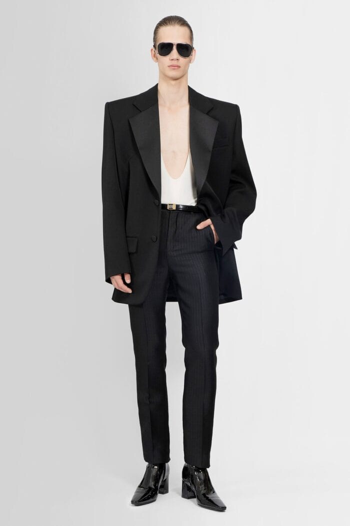 SAINT LAURENT Oversized Tuxedo Blazer