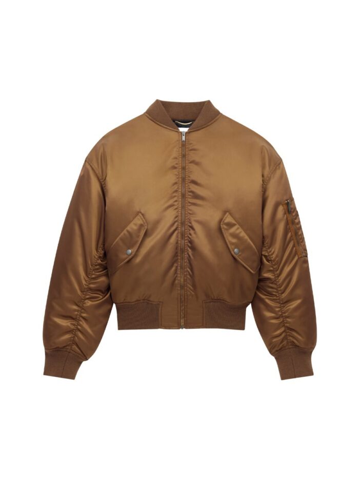 saint laurent padded bomber jacket Saint Laurent PADDED BOMBER JACKET