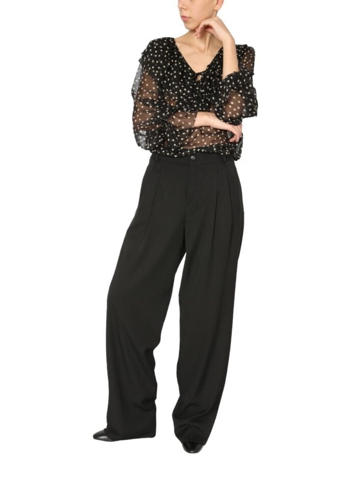 Saint Laurent PANTS WITH PLEATS