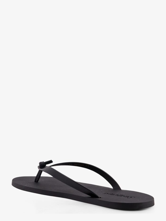 Saint Laurent Party Low Rubber Sandals
