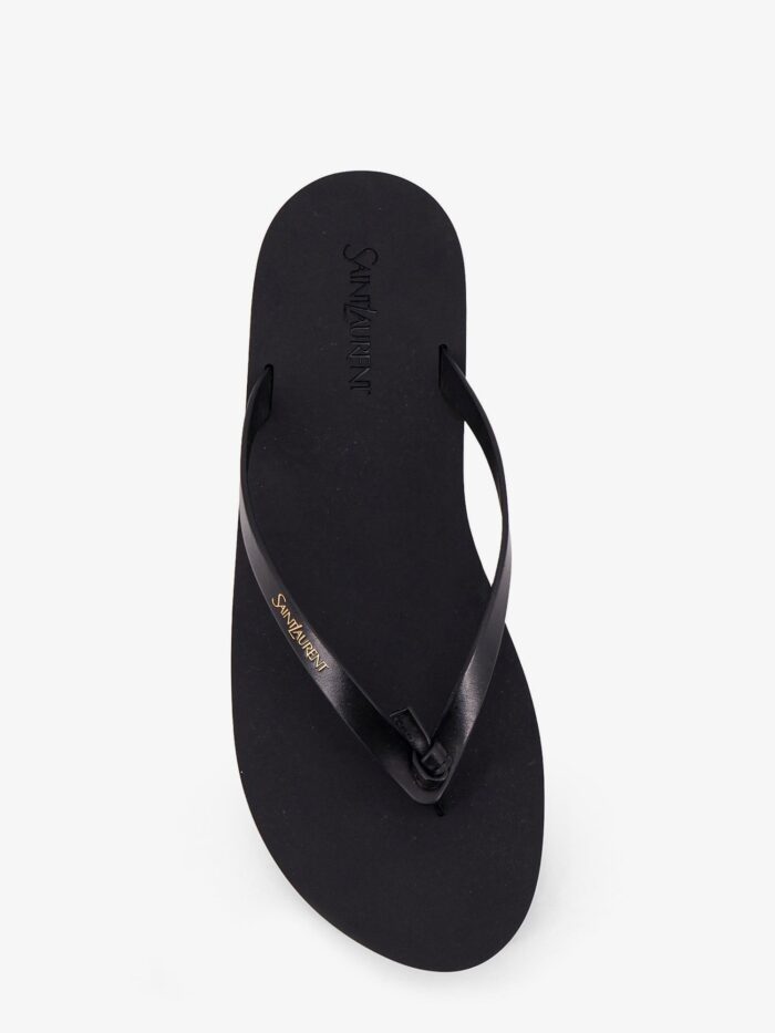 Saint Laurent Party Low Rubber Sandals