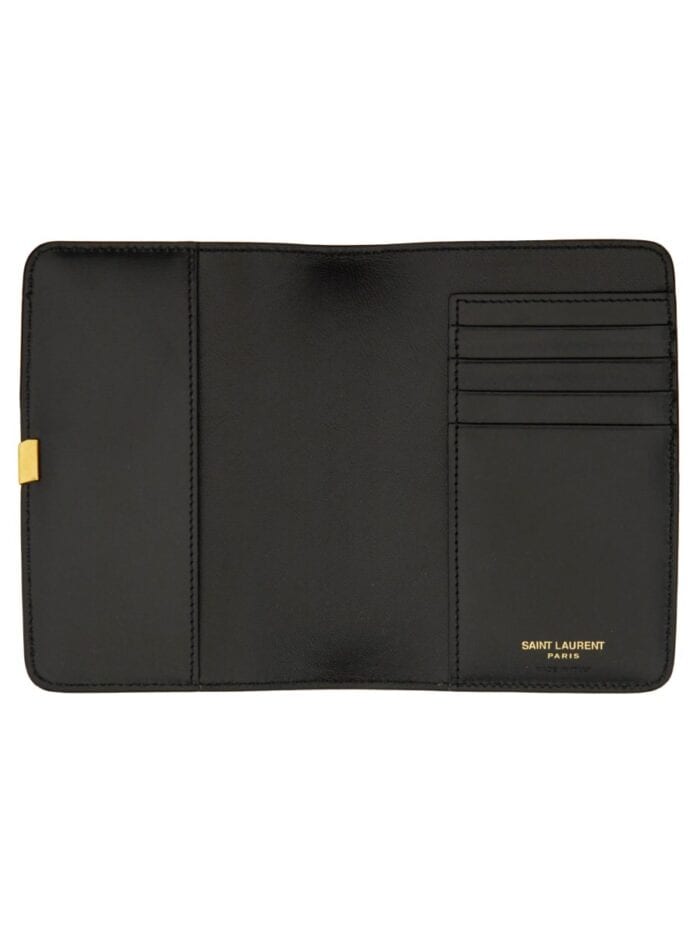 Saint Laurent PASSPORT HOLDER "VOLTAIRE"