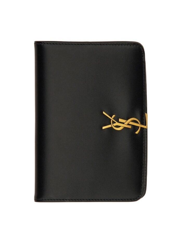 Saint Laurent PASSPORT HOLDER "VOLTAIRE"