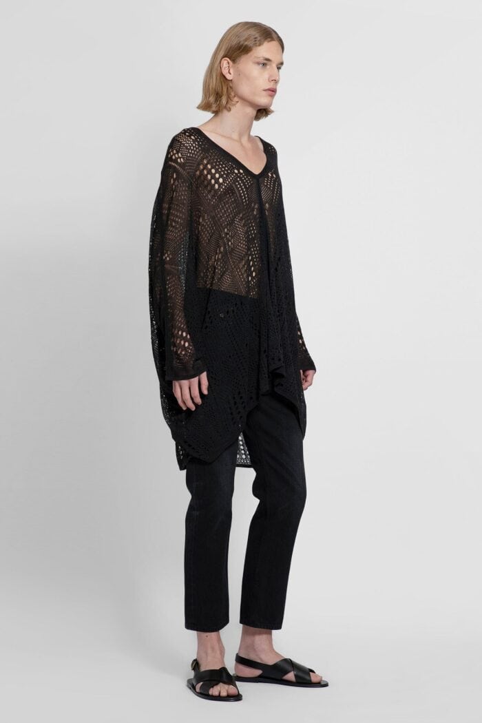 SAINT LAURENT Perforated Kaftan