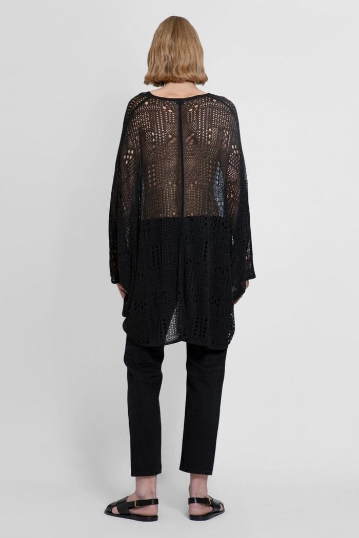 SAINT LAURENT Perforated Kaftan