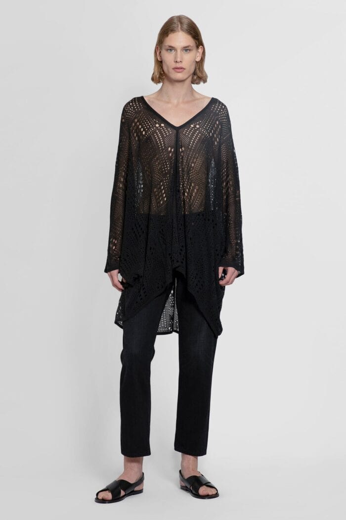 SAINT LAURENT Perforated Kaftan