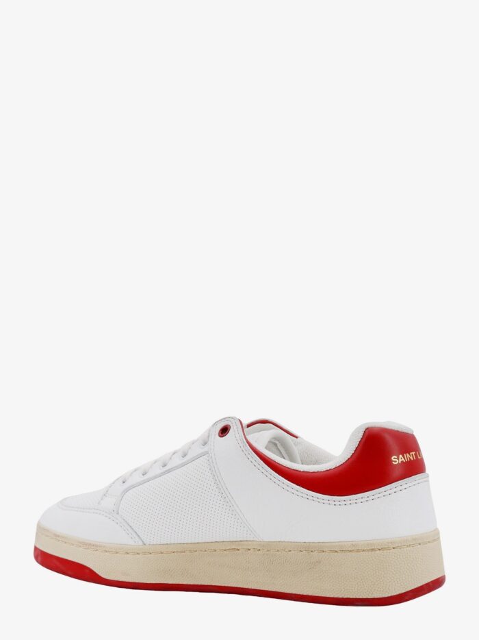 Saint Laurent Perforated Leather Sneakers