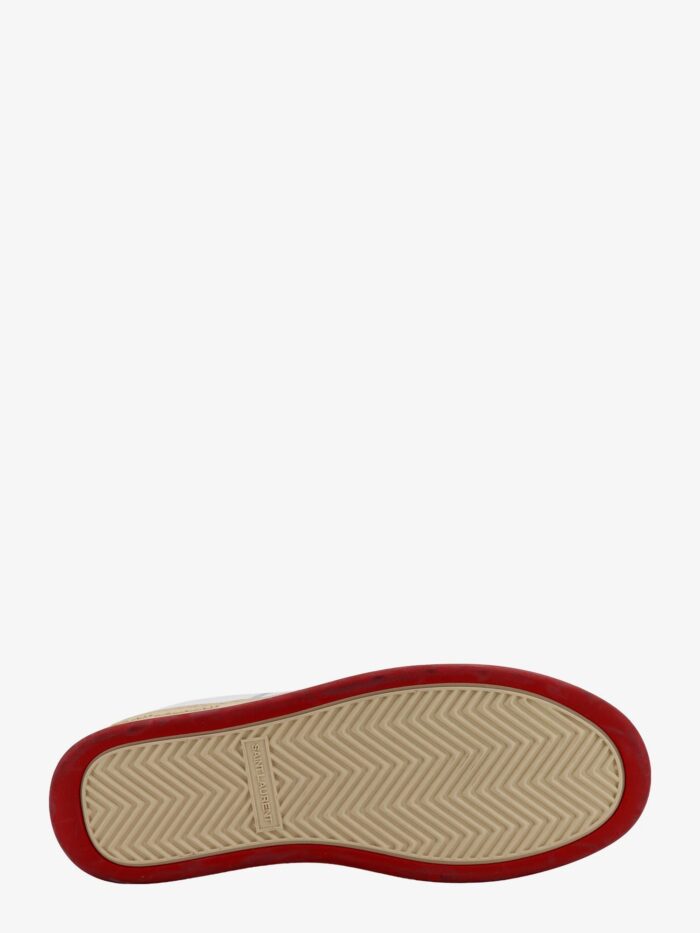 Saint Laurent Perforated Leather Sneakers