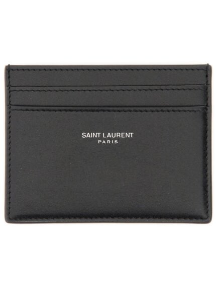 Saint Laurent PORTACARTE CON LOGO