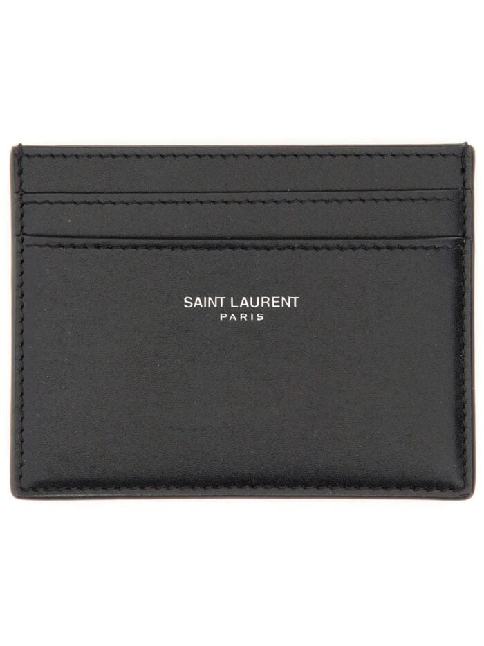 Saint Laurent PORTACARTE CON LOGO
