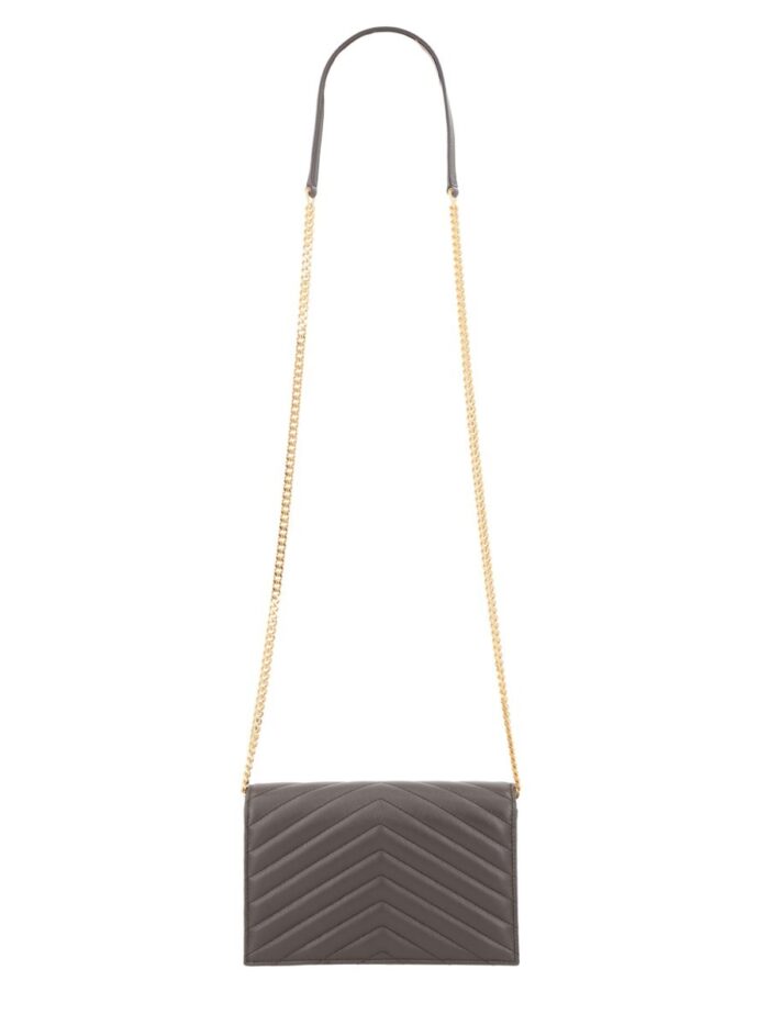 Saint Laurent PORTAFOGLIO CON CATENA "ENVELOPE CASSANDRE"
