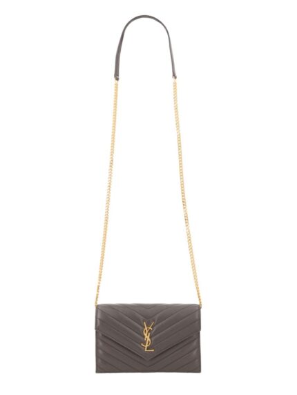 Saint Laurent PORTAFOGLIO CON CATENA "ENVELOPE CASSANDRE"