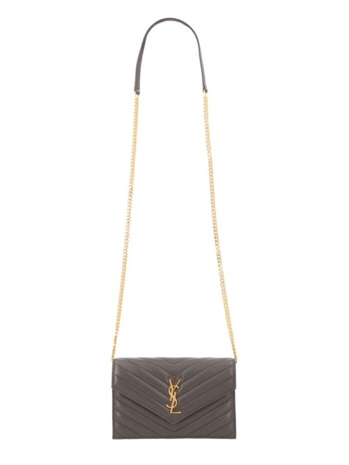 Saint Laurent PORTAFOGLIO CON CATENA "ENVELOPE CASSANDRE"