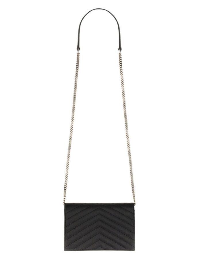 Saint Laurent PORTAFOGLO CON CATENA "ENVELOPE CASSANDRE"