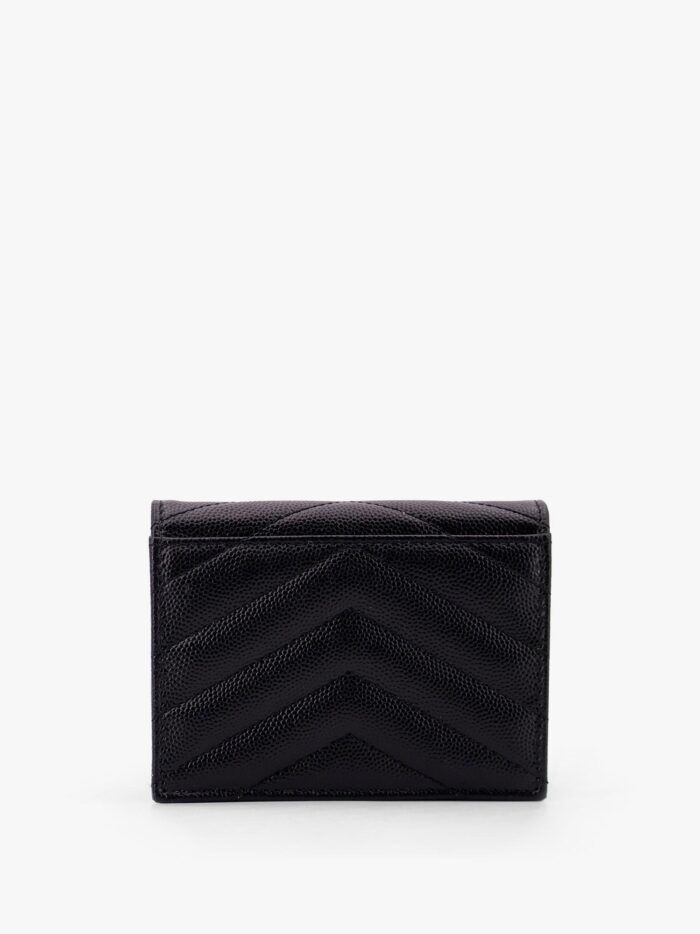 Saint Laurent Quilted Leather Card Holder