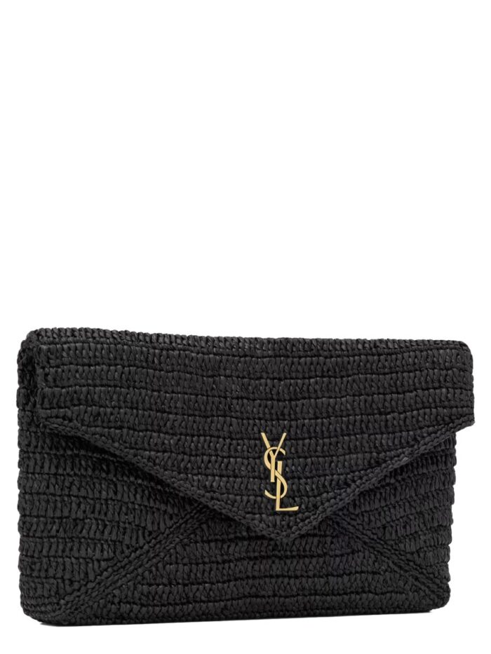 Saint Laurent RAFFIA CLUTCH BAG