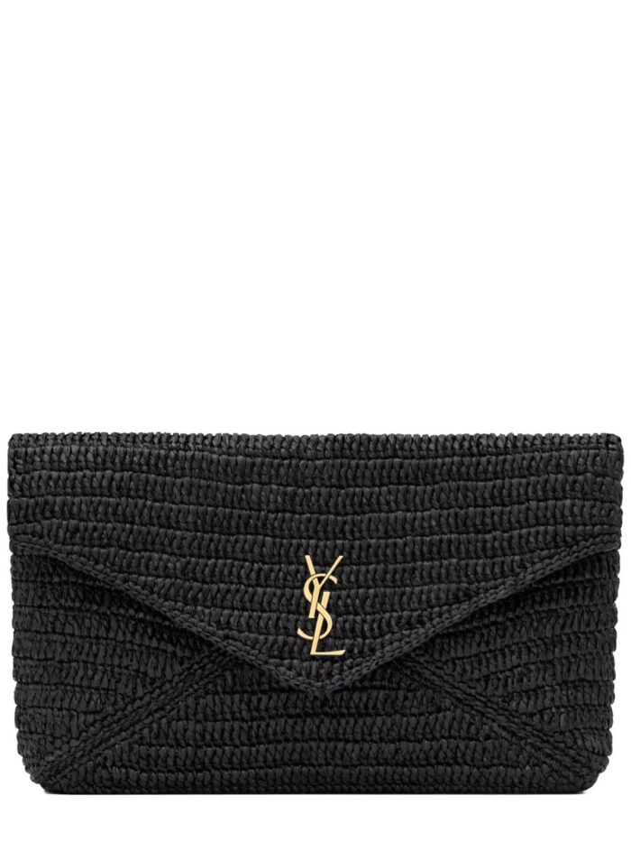 Saint Laurent RAFFIA CLUTCH BAG