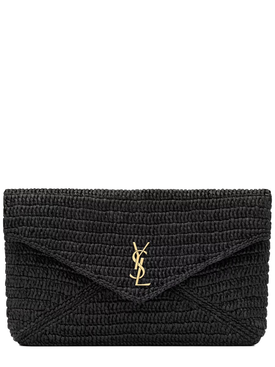 Saint Laurent RAFFIA CLUTCH BAG