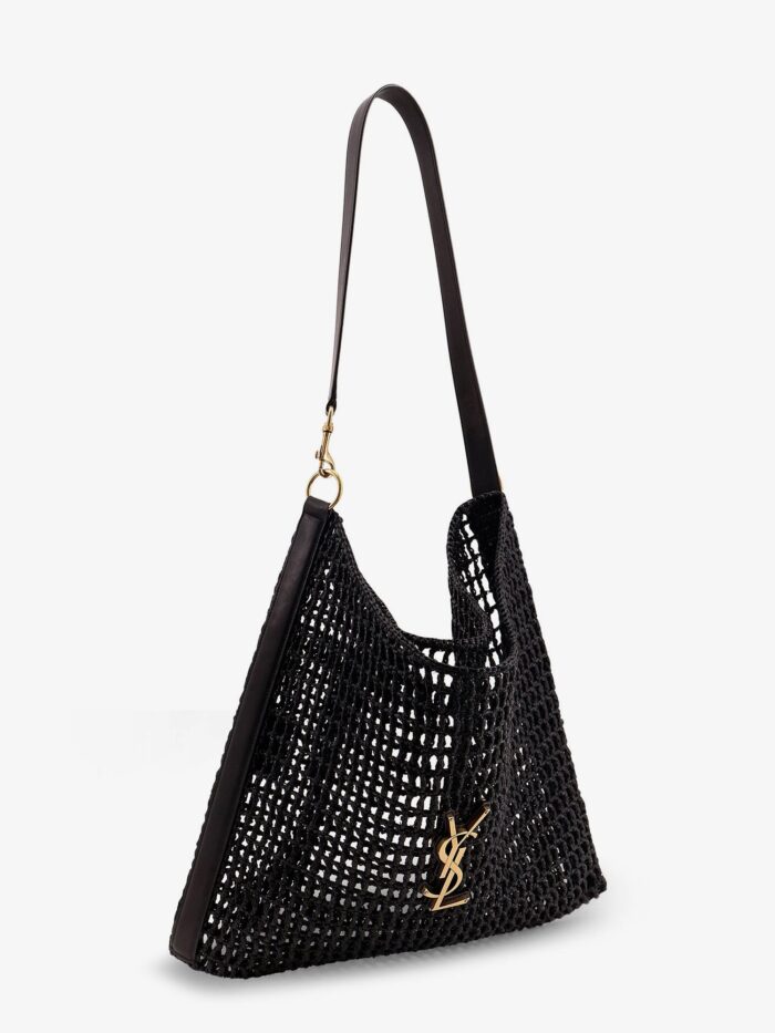 Saint Laurent Raffia Shoulder Bag