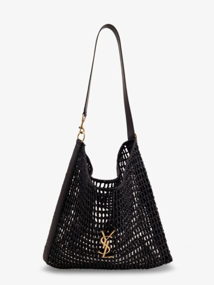 Saint Laurent Raffia Shoulder Bag