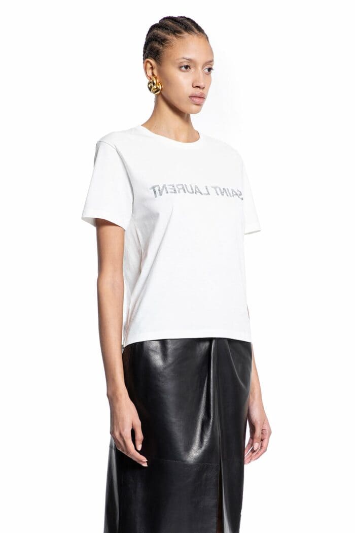 SAINT LAURENT Reverse Logo T-shirt