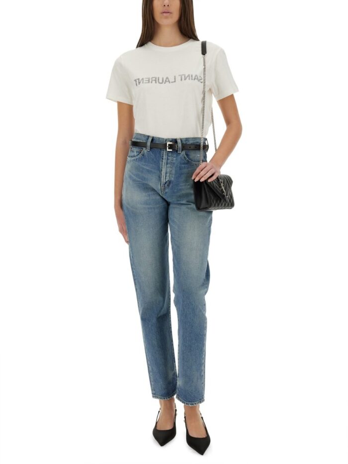 SAINT LAURENT REVERSE T-SHIRT