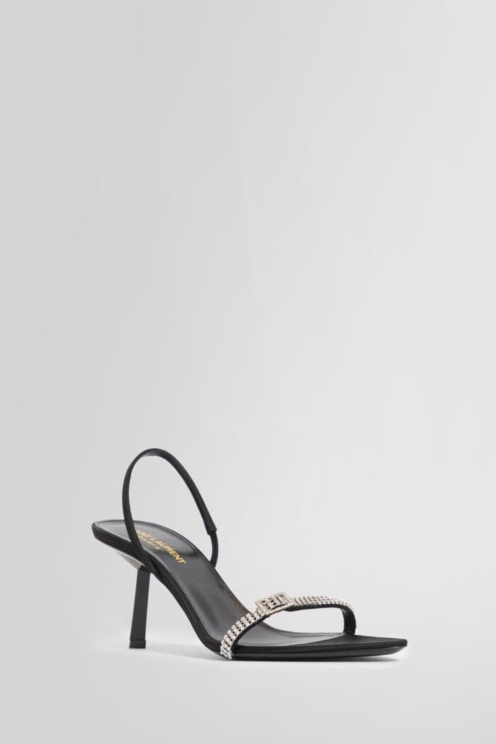 SAINT LAURENT Rudolph Sandals In Satin