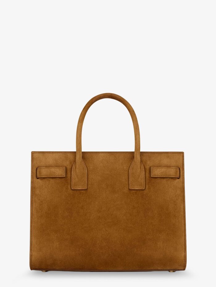 Saint Laurent Sac De Jour Baby Suede Handbag