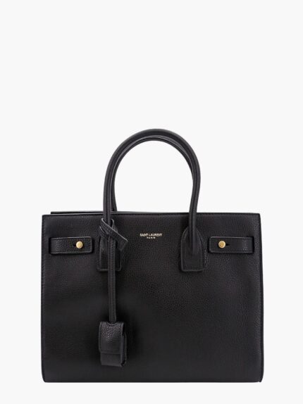 Saint Laurent Sac De Jour Baby Textured Leather Crossbody Bag