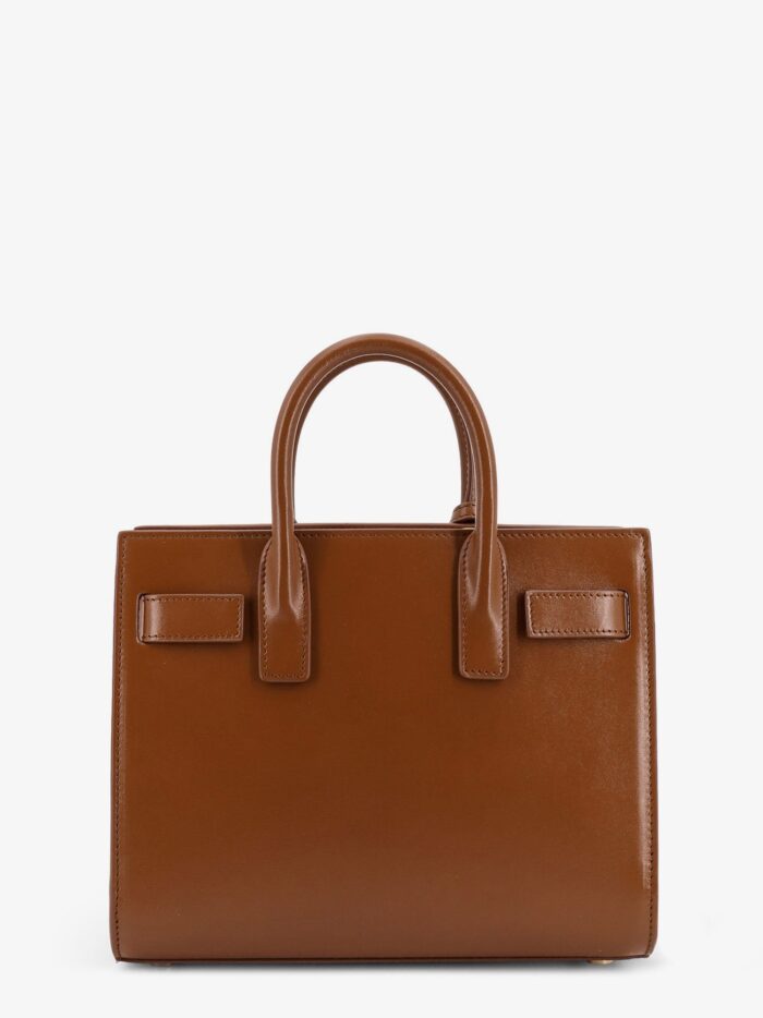 Saint Laurent Sac De Jour Nano Leather Handbag