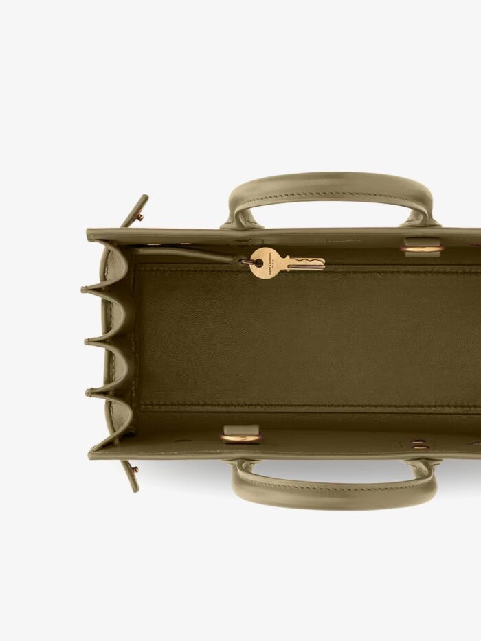 Saint Laurent Sac De Jour Nano Leather Shoulder Bag