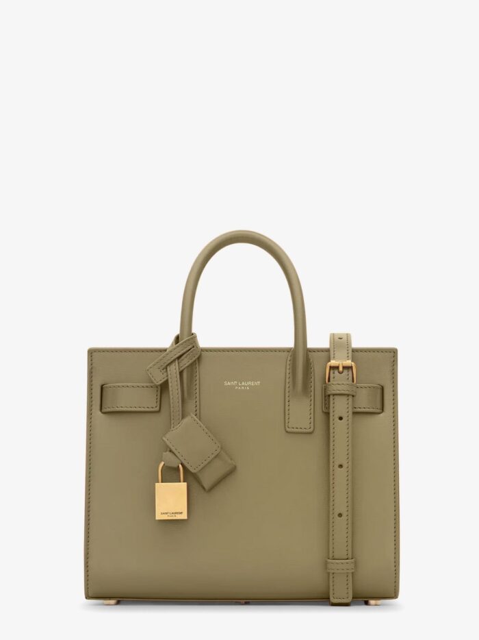 Saint Laurent Sac De Jour Nano Leather Shoulder Bag