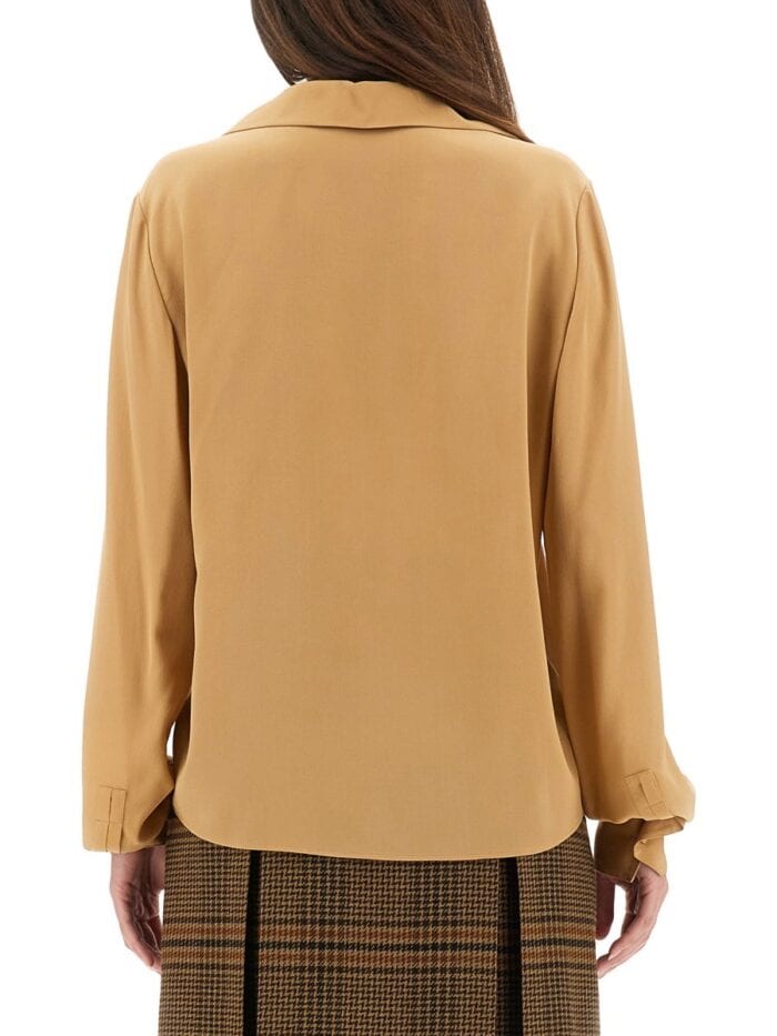 Saint Laurent SILK CREPE DE CHINE BLOUSE