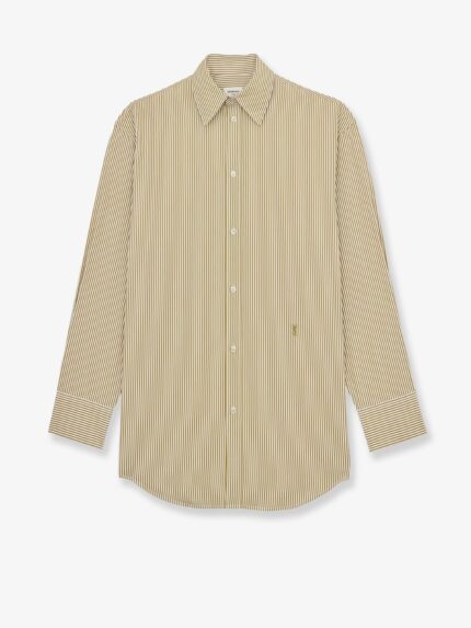 Saint Laurent Striped Cotton Shirt