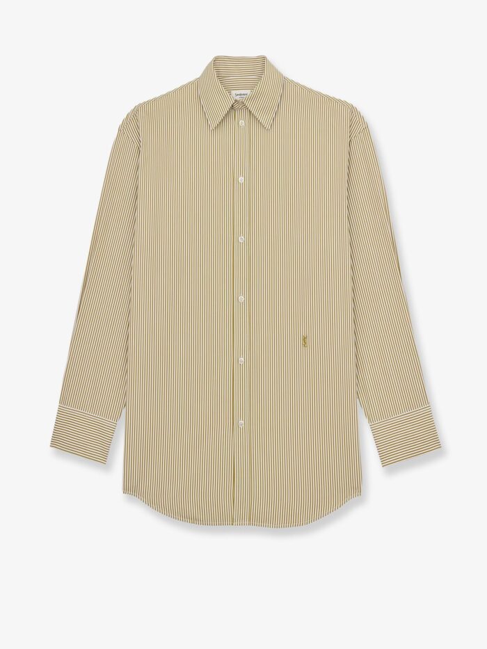 Saint Laurent Striped Cotton Shirt