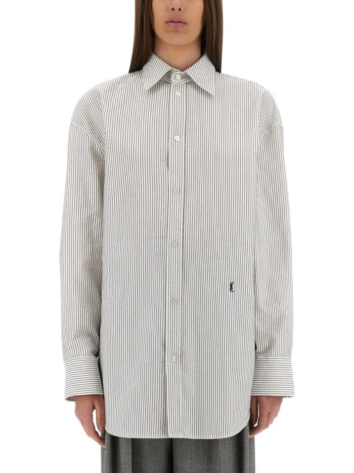 Saint Laurent STRIPED COTTON SHIRT