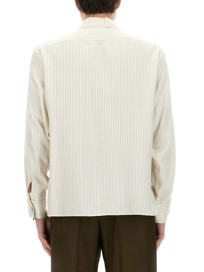 Saint Laurent STRIPED TUNIC SHIRT
