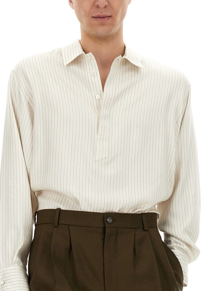 Saint Laurent STRIPED TUNIC SHIRT