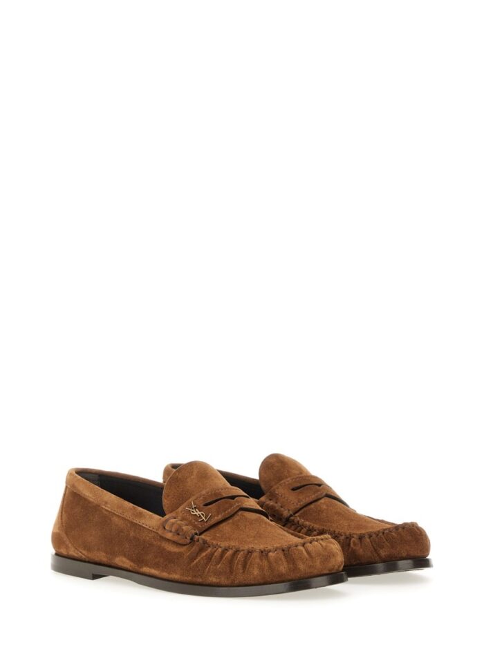 Saint Laurent SUEDE "LAURENT" LOAFER