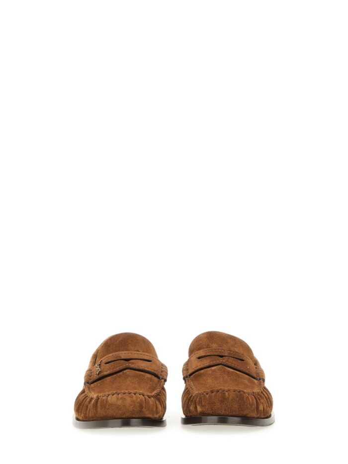 Saint Laurent SUEDE "LAURENT" LOAFER