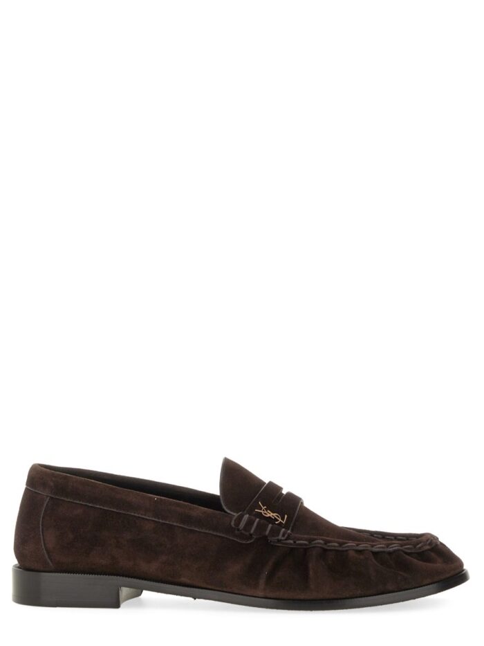 Saint Laurent SUEDE "LAURENT" LOAFER