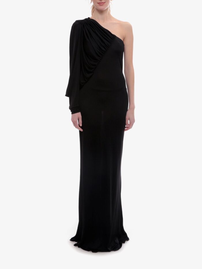 Saint Laurent Sustainable Viscose Dress