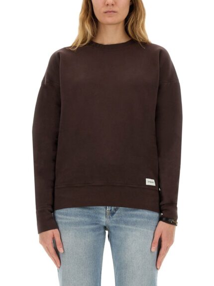 Saint Laurent SWEATSHIRT WITH LOGO
