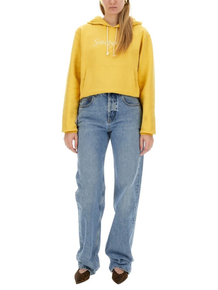 Saint Laurent SWEATSHIRT WITH LOGO