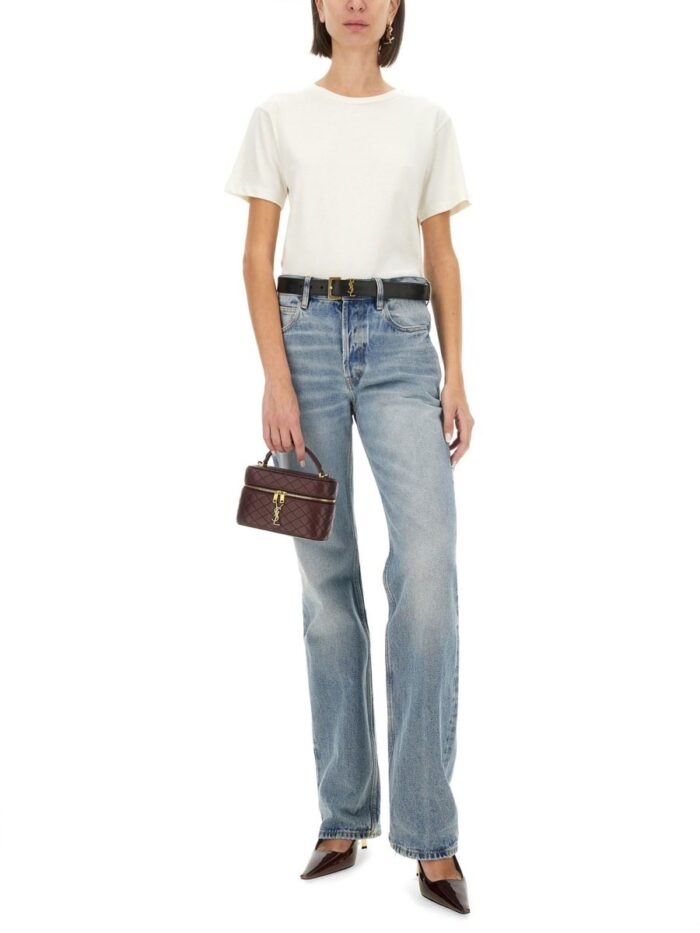 Saint Laurent T-SHIRT WITH LOGO