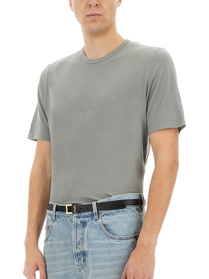 Saint Laurent T-SHIRT WITH LOGO