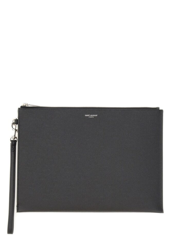 Saint Laurent TABLET HOLDER WITH ZIPPER