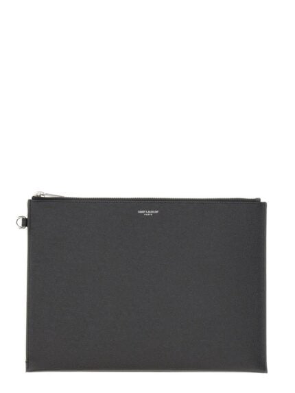 Saint Laurent TABLET HOLDER WITH ZIPPER